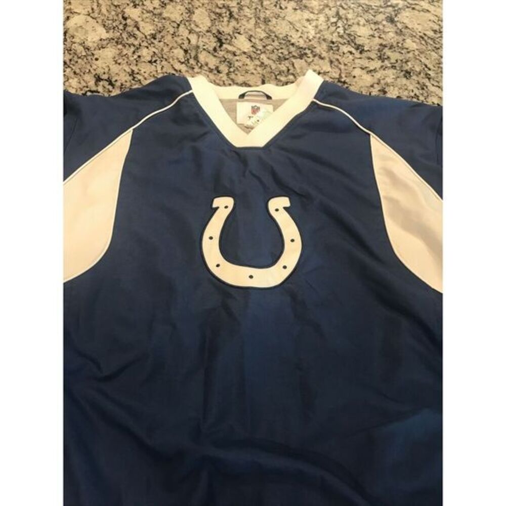 NFL Team Apparel‎ Men's Pull Over Jacket XL Long Sleeve Indianapolis Colts